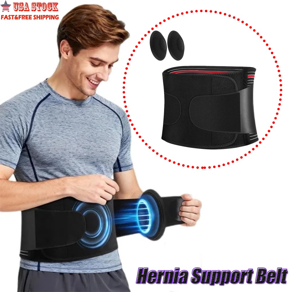 Umbilical Hernia Belt for Men and Women Abdominal Belly Button Hernia Support