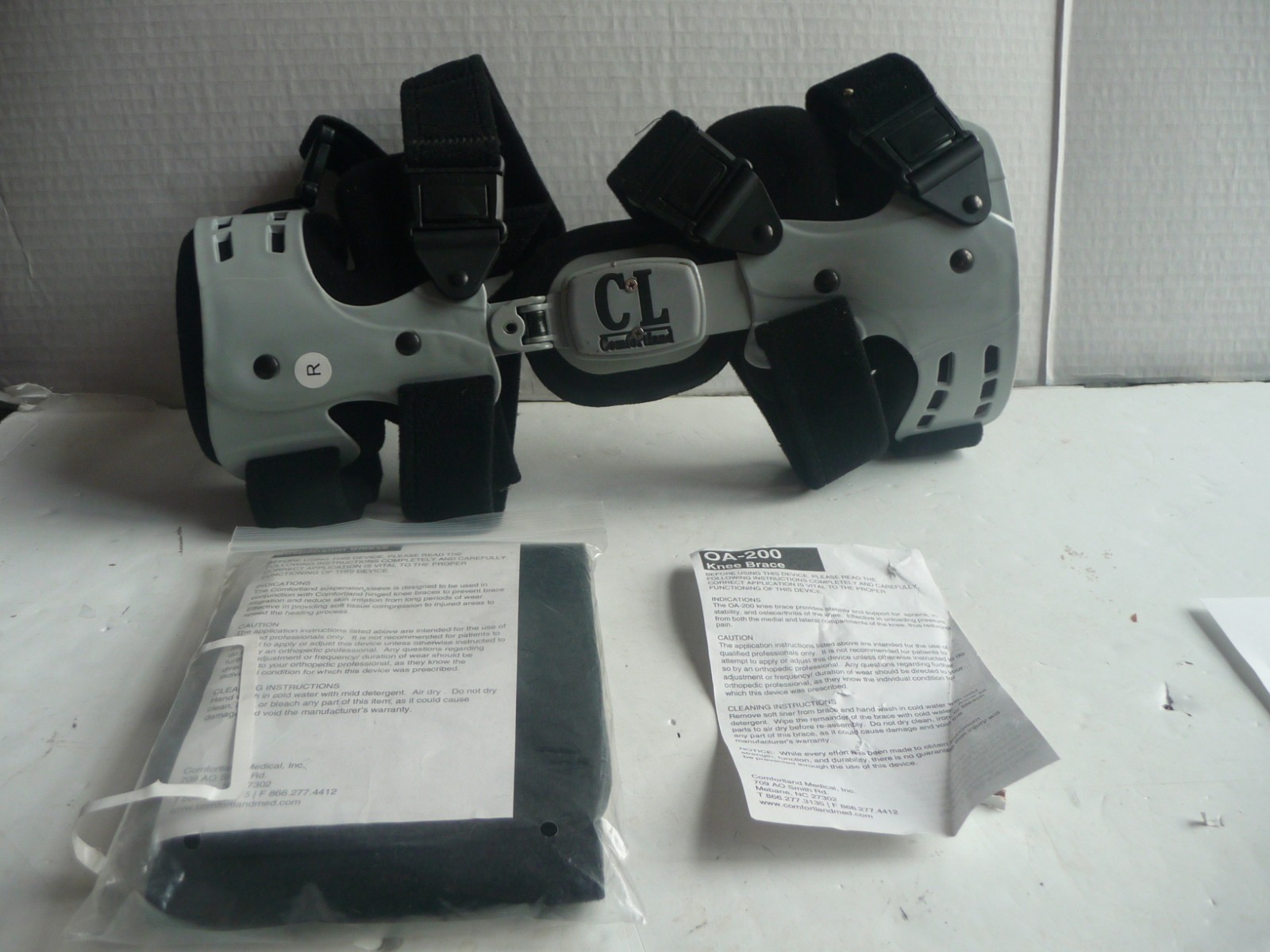 Comfortland Knee Brace OA-200-RIGHT COMPLETE KIT INCLUDES TOOLS,NEW