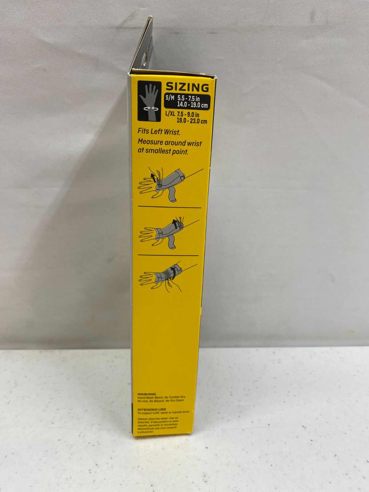 Futuro Left Wrist Deluxe Stabilizer Adjustable Firm Support S/M – New