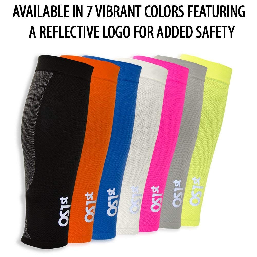 Calf Compression Sleeves for Men & relieves shin splints, leg fatigue and red…