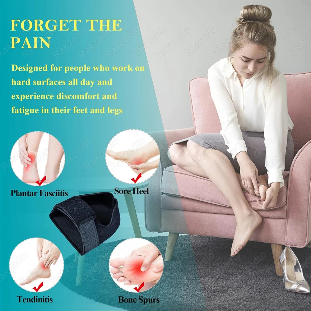 Plantar Fasciitis Heel Spur Foot Support With U-Shaped Silicone Gel