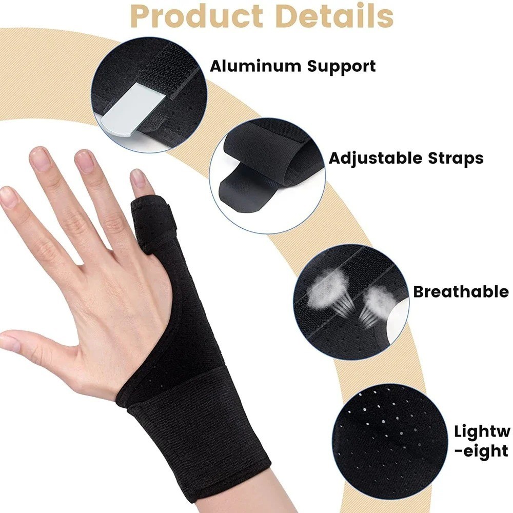 1x Trigger Finger Splints For Little Finger Pinky Brace Wrist Support Adjustable