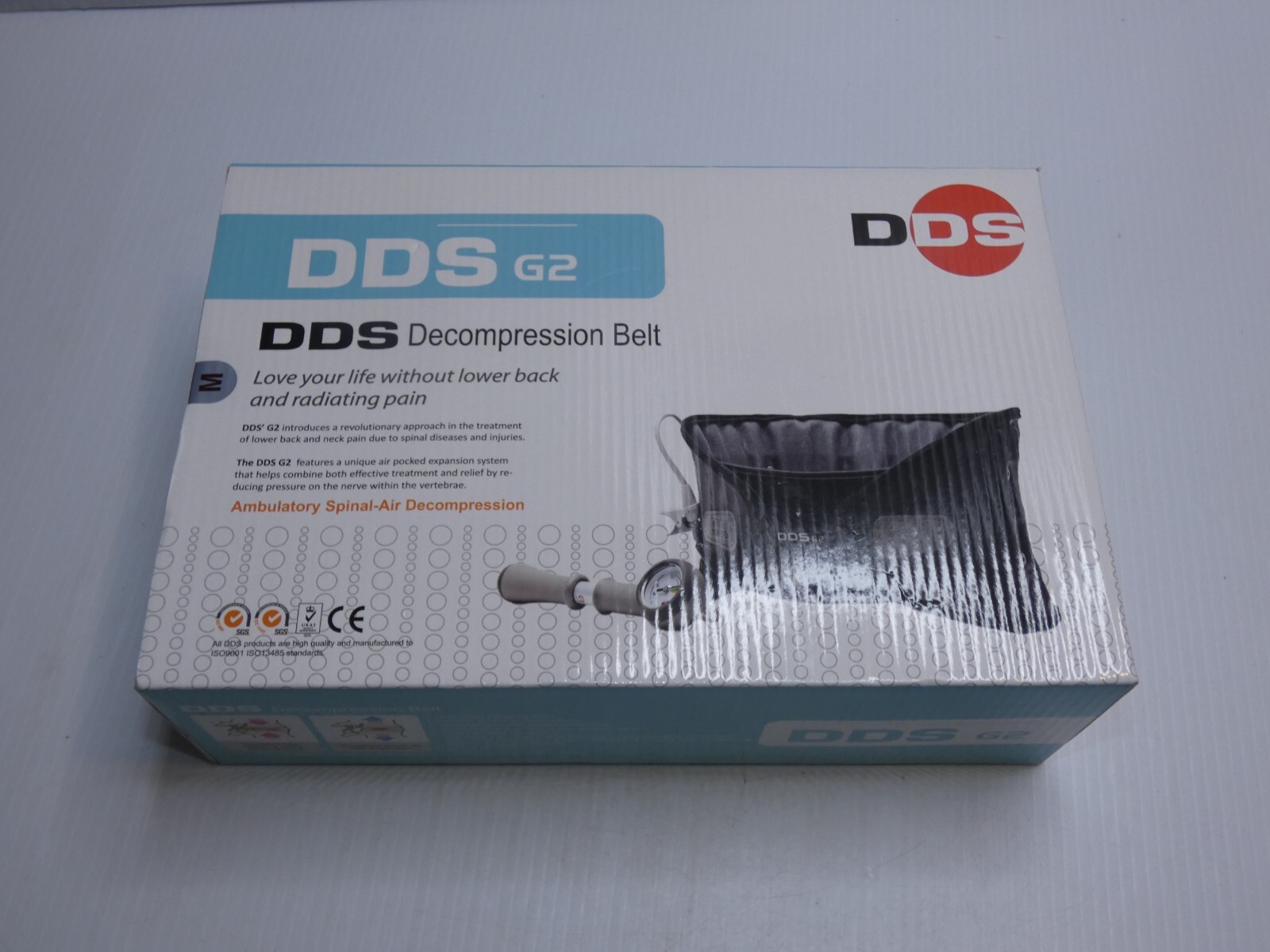 NEW DDS G2 Decompression Belt, Medium