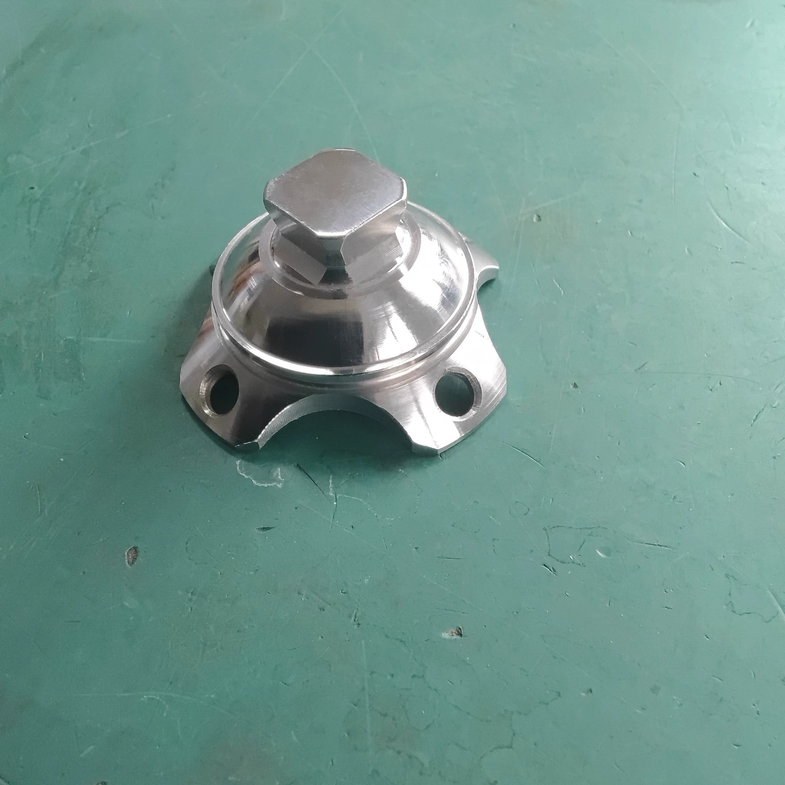 Pediatric Four-Claw Pyramid Prosthetic Connector Stainless Steel Aluminum