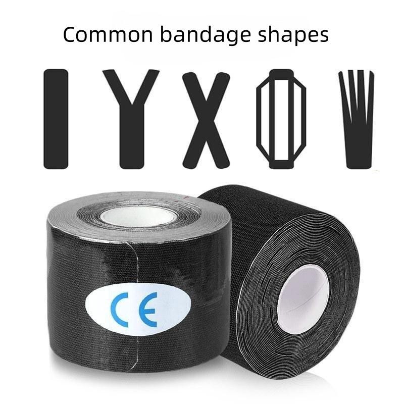 2.5cm X 5m Kinesiology V-line Tape, Face Neck Eye Lifting Wrinkle Remover Skin C