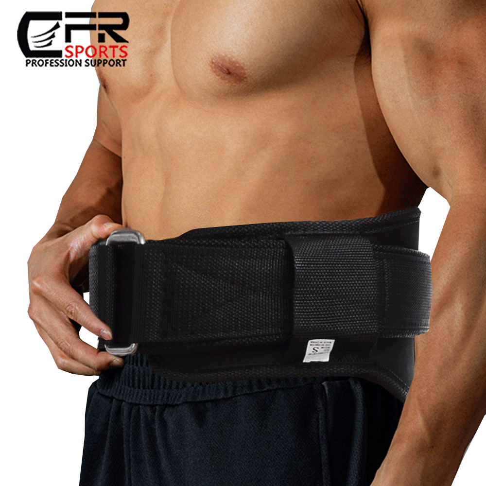 Adjustable Lumbar Support Lower Waist Back Belt Brace Posture Pain Gym Men Women