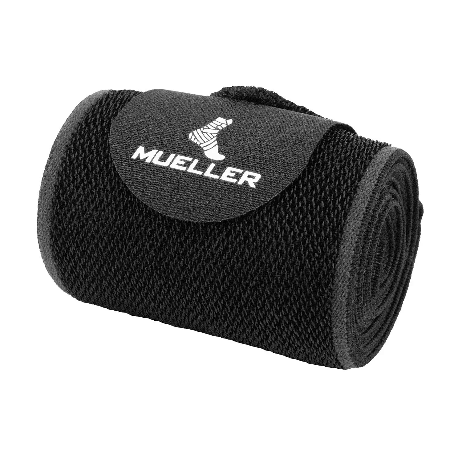 Mueller EasyGrip Ankle Wrap One Size Fits Most Moderate Support Black