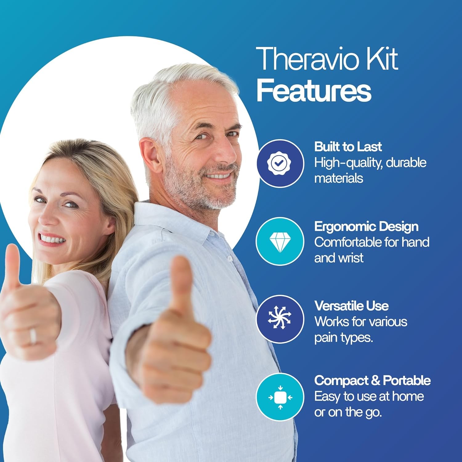 Hand Therapy Equipment for Rehabilitation and Recovery – Hand Therapy Kit with G