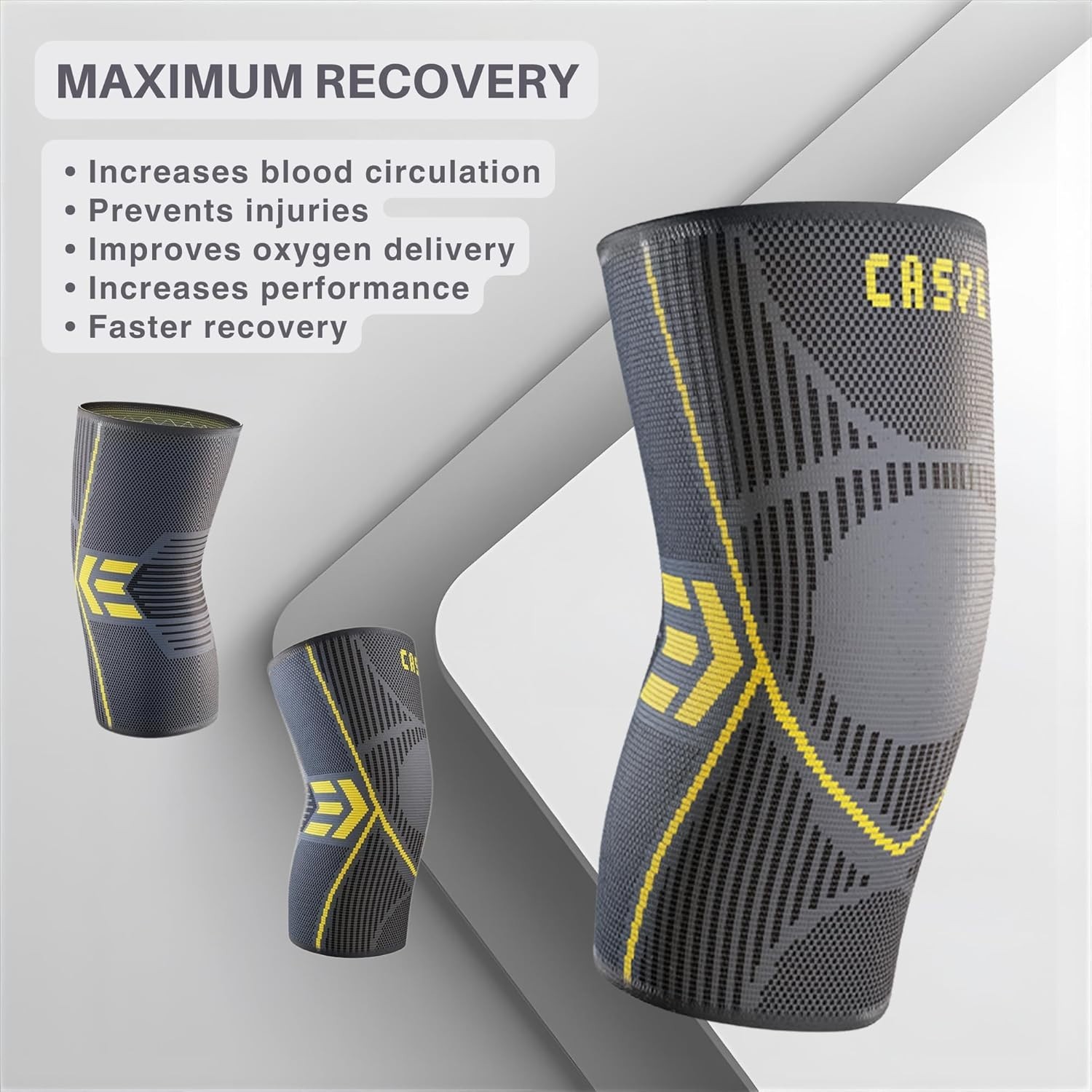2 Pack Knee Brace for Meniscus Tear Support Joint Arthritis Patella Stabilizer