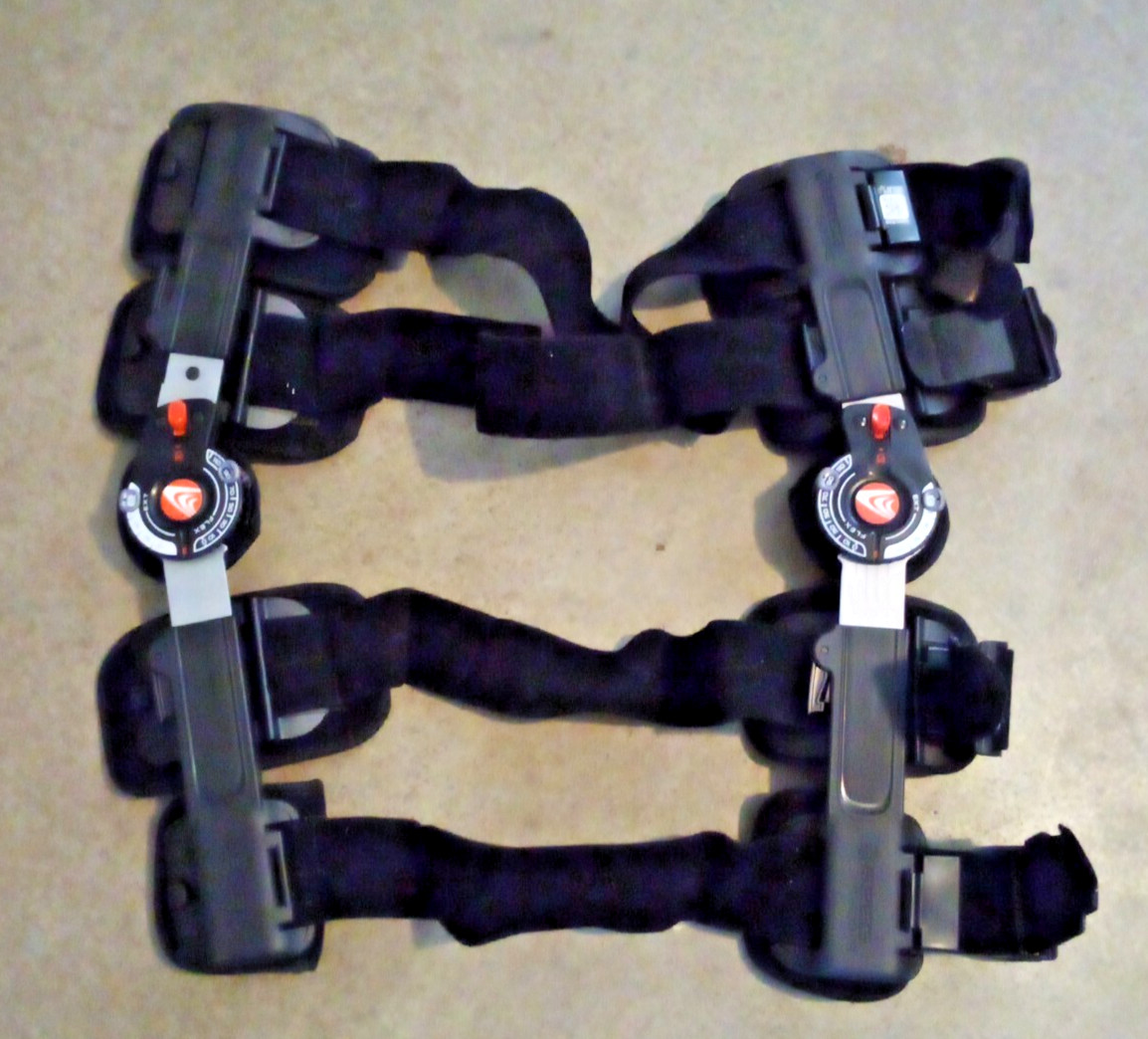 Breg T-Scope Premier Post Op Knee Brace – Black Fully Adjustable GOOD PRE-OWNED