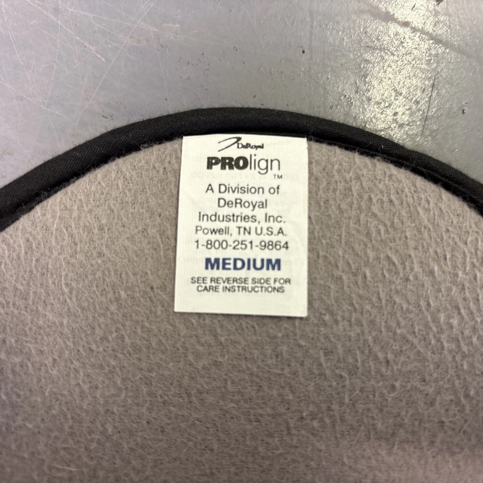 DeRoyal PROLIGN Back Support Brace LSO Lumbar Adjustable Size Medium