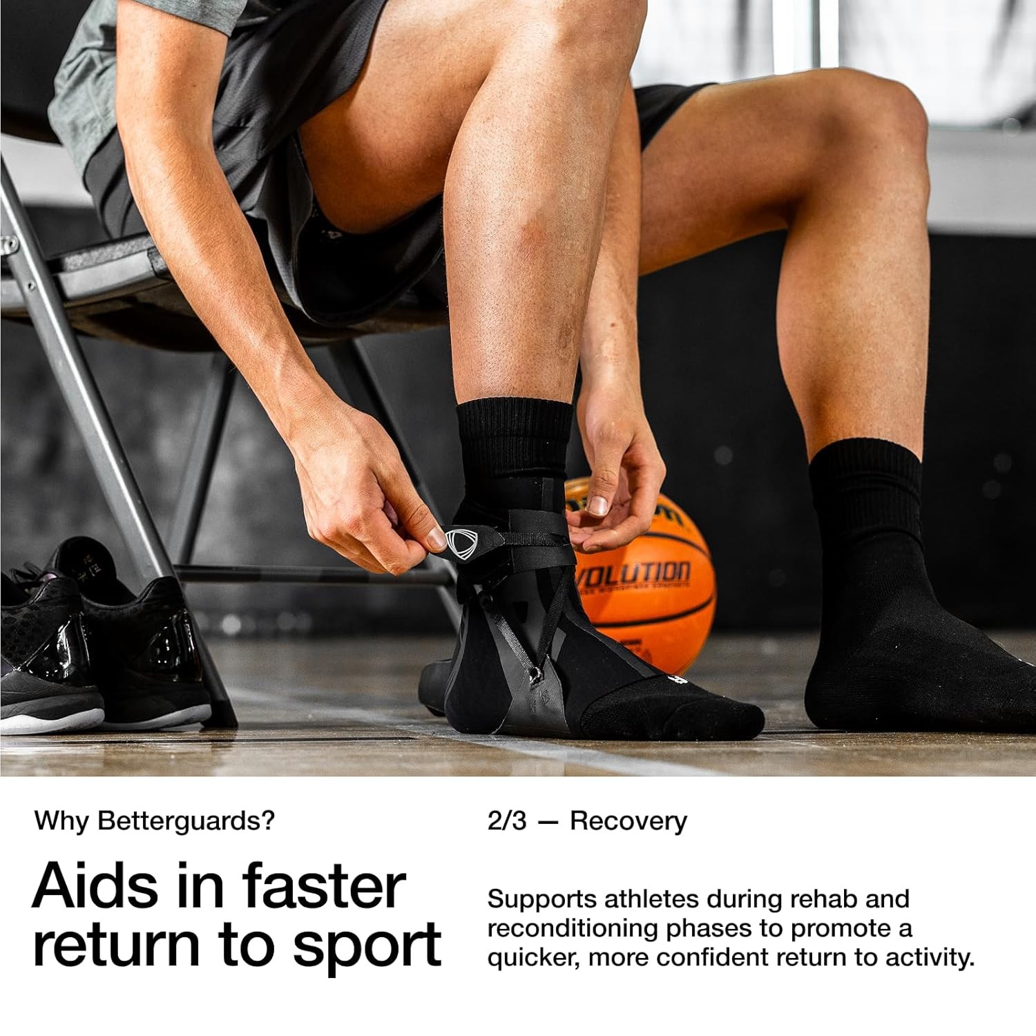 3.0 Ankle Brace, Ultra-Light Compression Support for Sprains & Injury Recover…