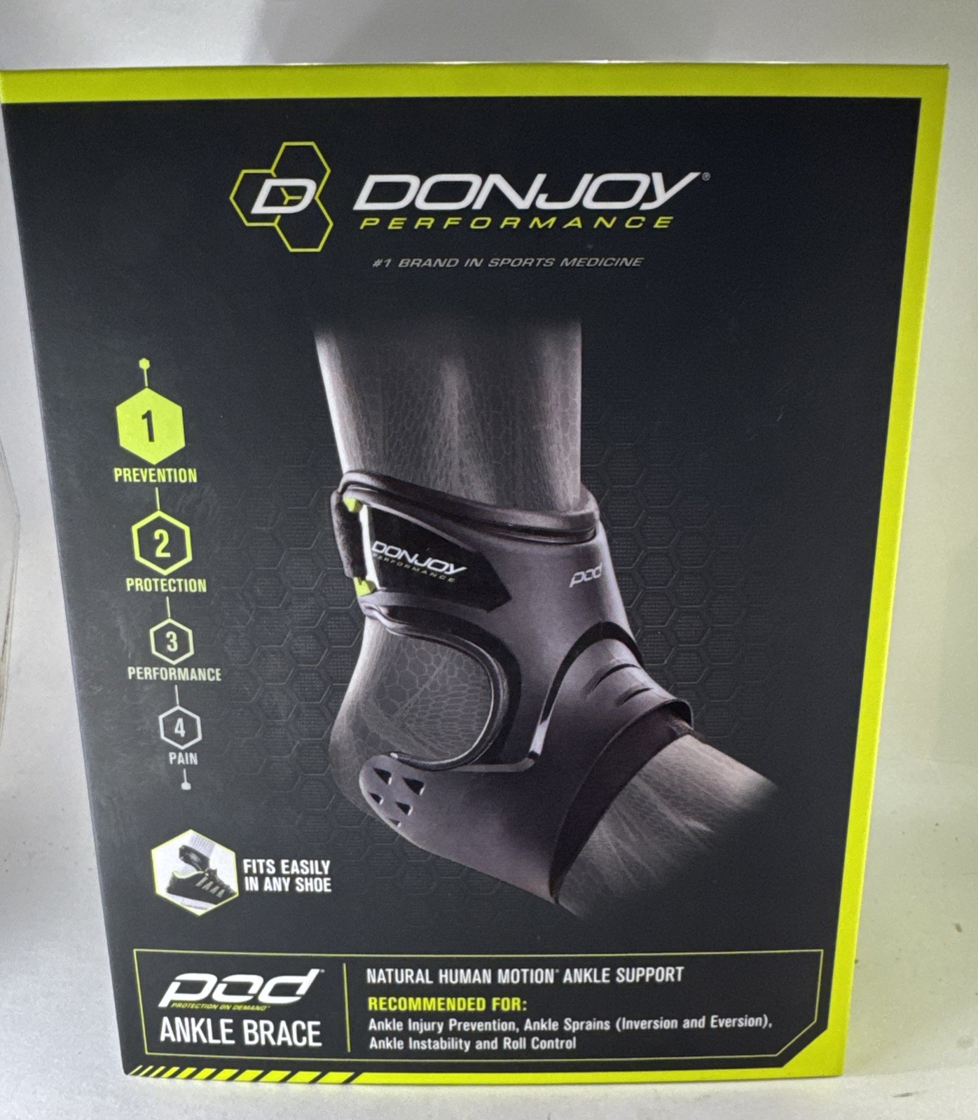 DonJoy POD Ankle Brace L / Left NEW WITH BOX