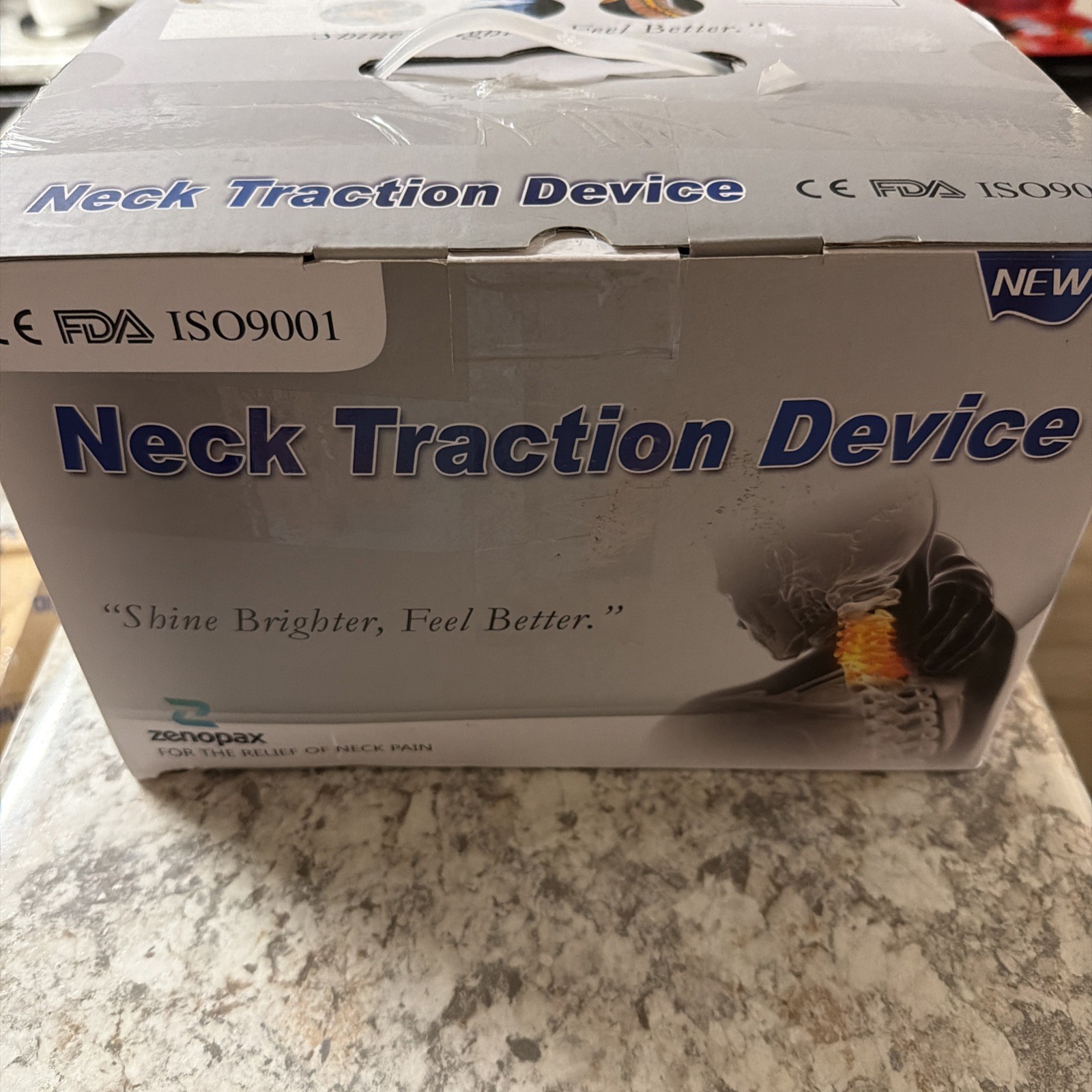 zenopax Cervical Traction Device, Neck Stretcher for Neck Support, Lightweight &