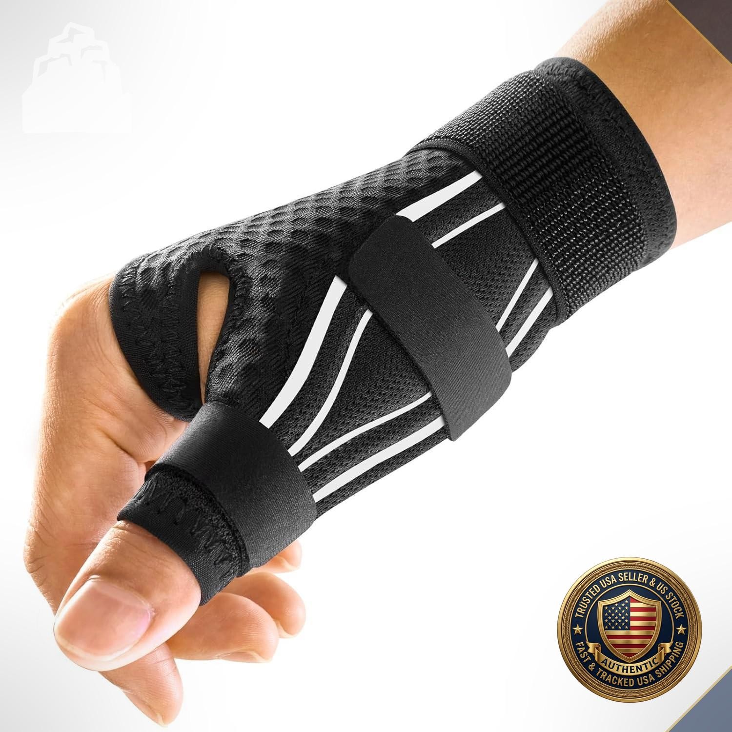 Thumb Brace Support Splint Spica Right Left Hand Arthritis Tendonitis S/M