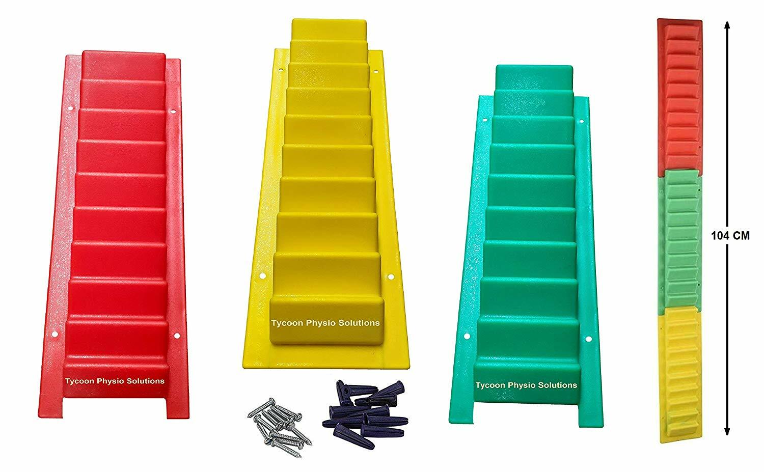 PHYSIO SOLUTIONS Multicolour Physiotherapy Finger Ladder Plastic US