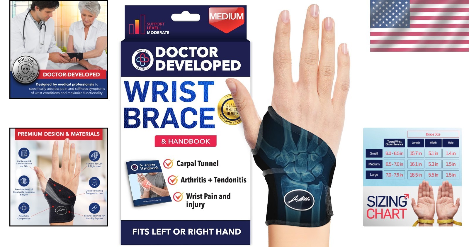Lightweight Breathable Wrist Wraps – Comfort for Tendonitis & Sports Performance