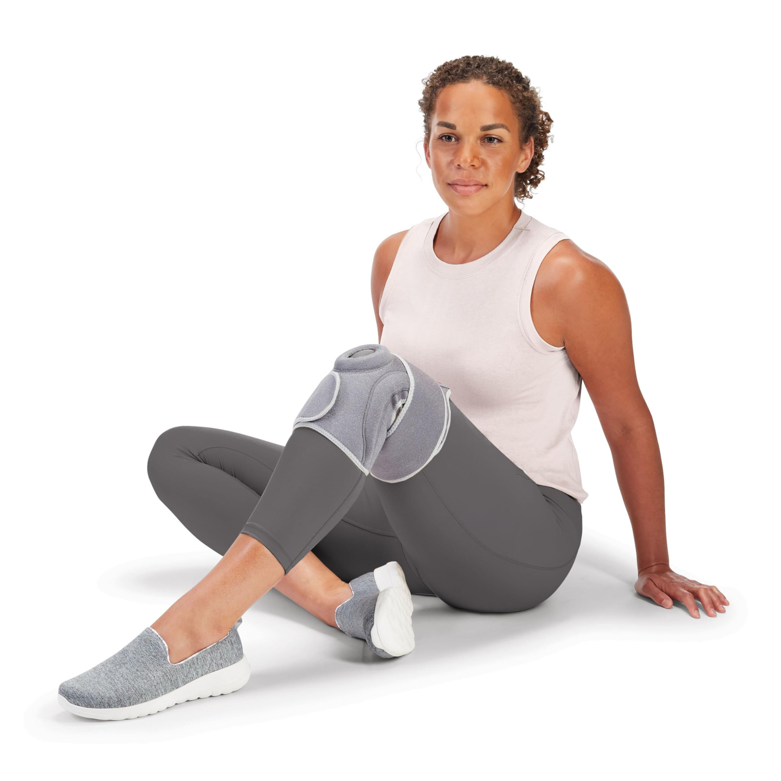 Sunbeam SelectRelief System Knee Therapy Bundle – Posture Corrector, Back Sup…
