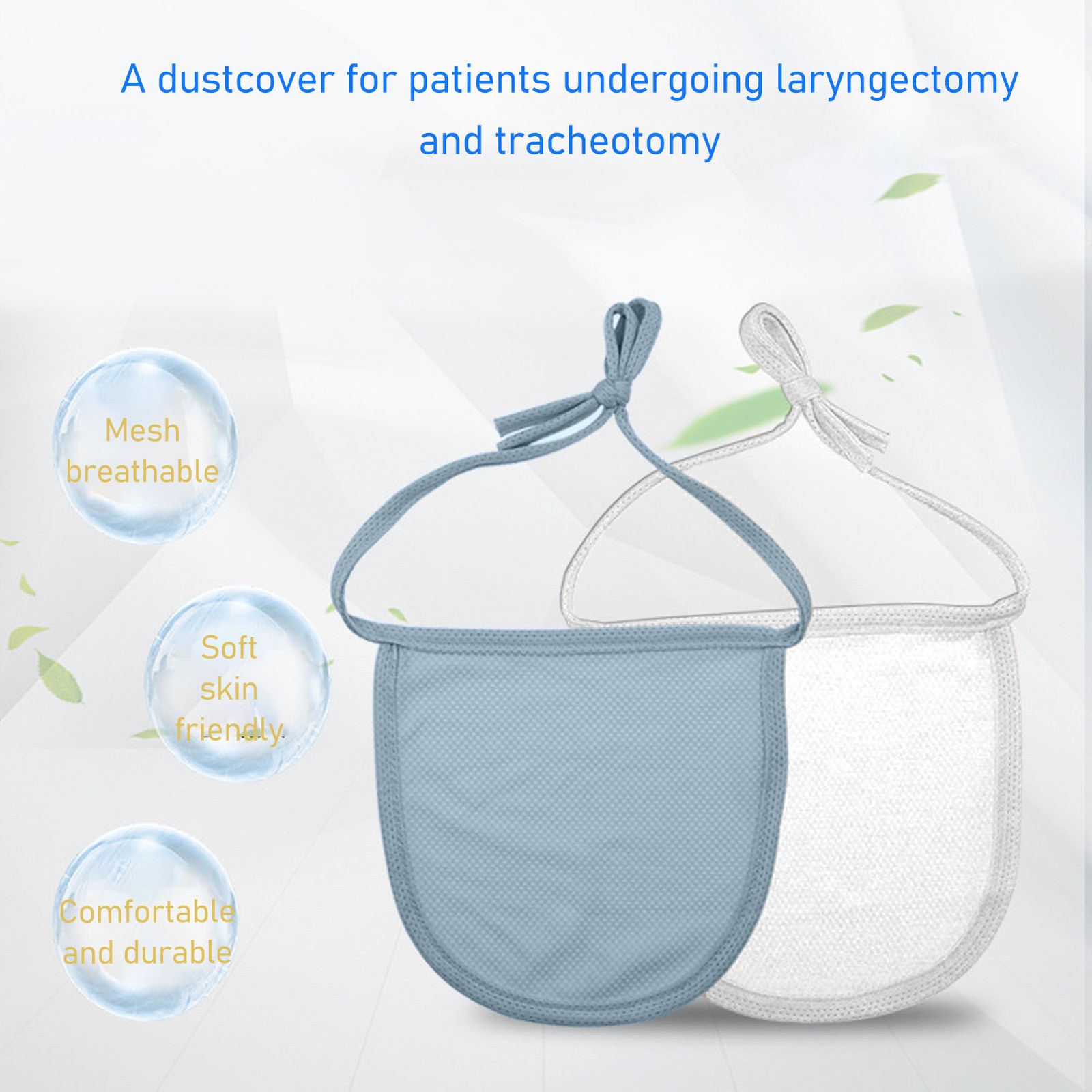 Neck Stoma Cover Cotton Single Layer Dustproof Neck Trach Cover Trach ANA