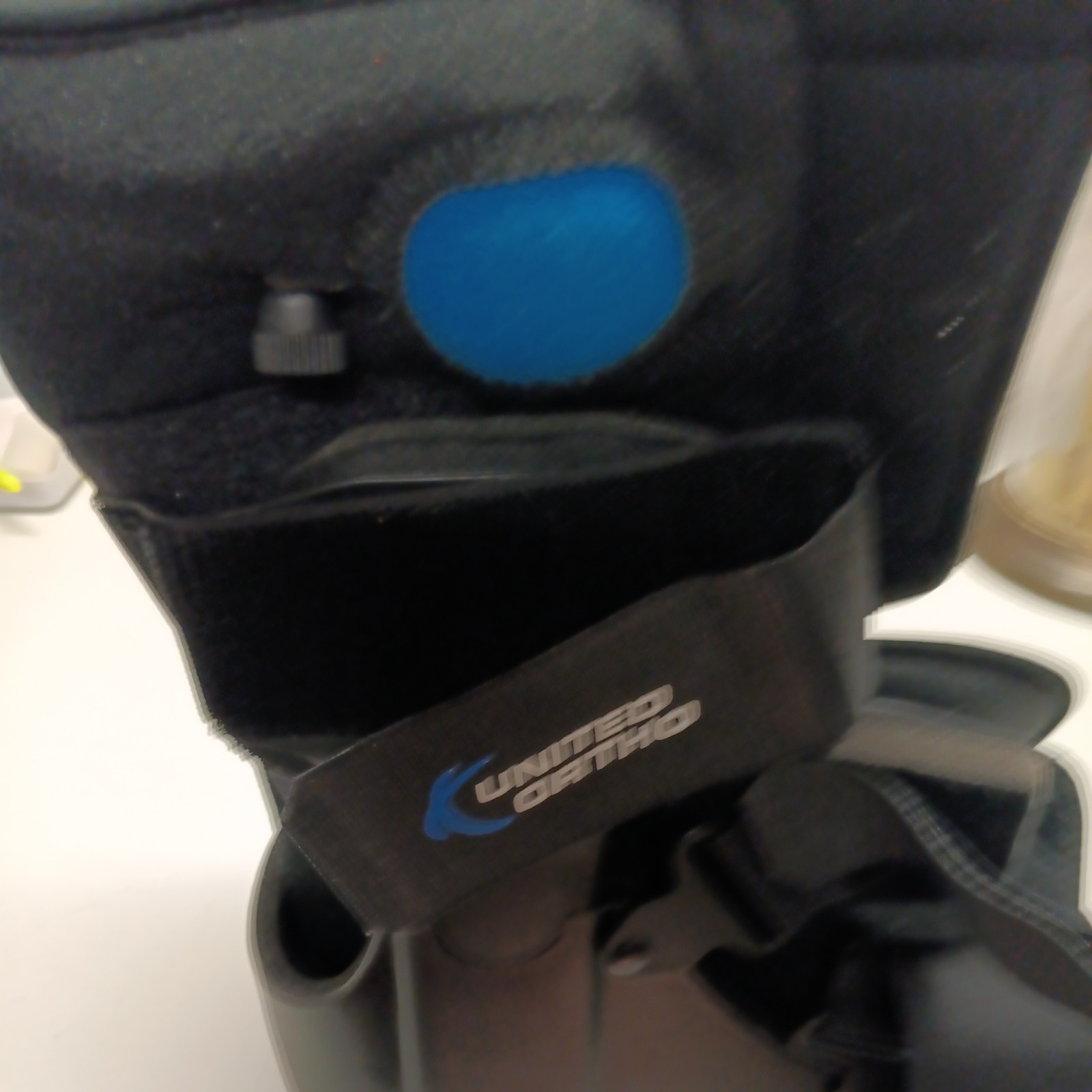 United Ortho Short Air Cam Walker Fracture Boot, Small, Black