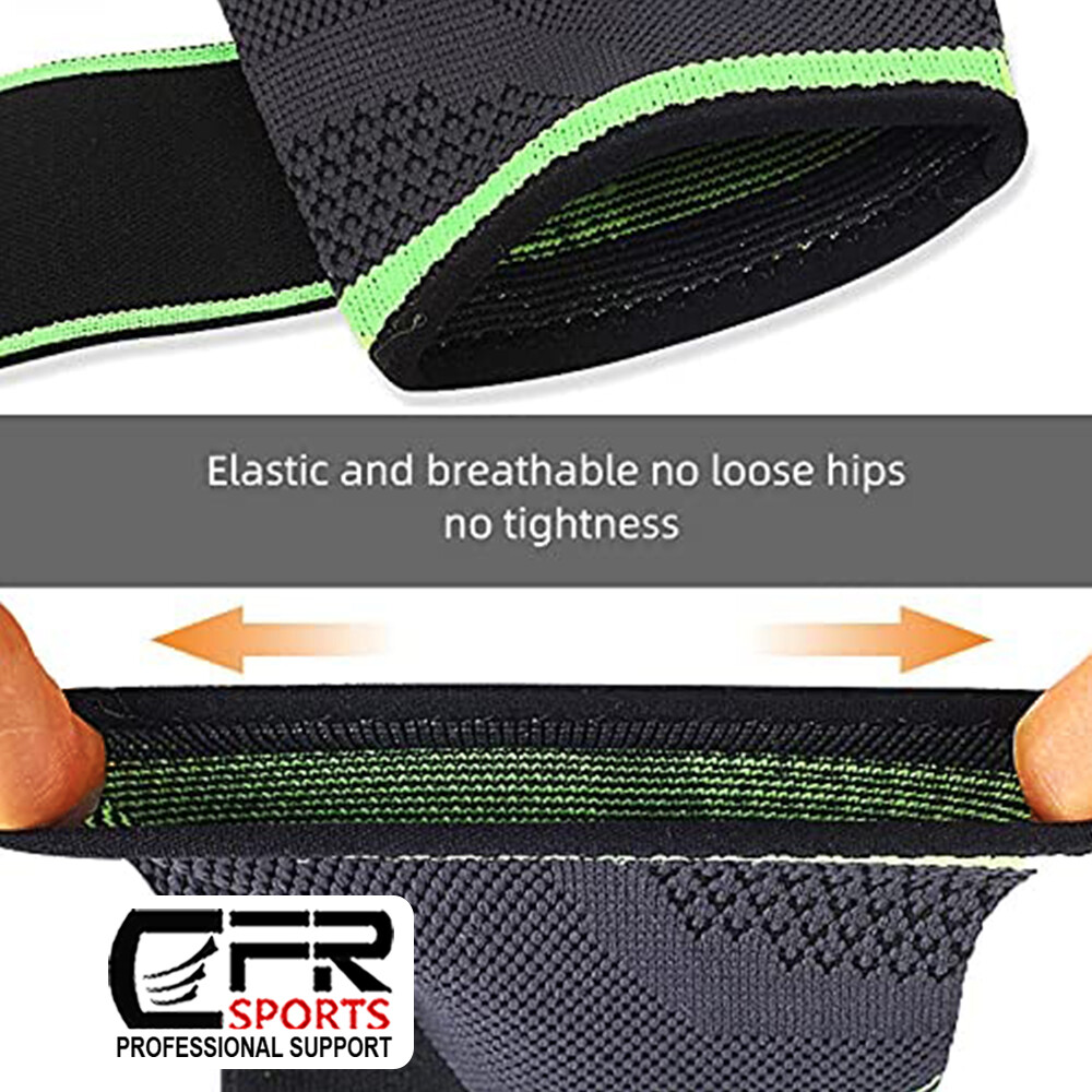 Elbow Brace Compression Sleeve Support Tendonitis Tennis Arm Arthritis Wrap CFR