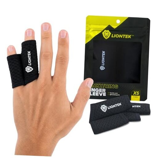Pinky-Ring Flow Finger Sleeve V3 Pair — Joint Support & X-Small Pinky-ring