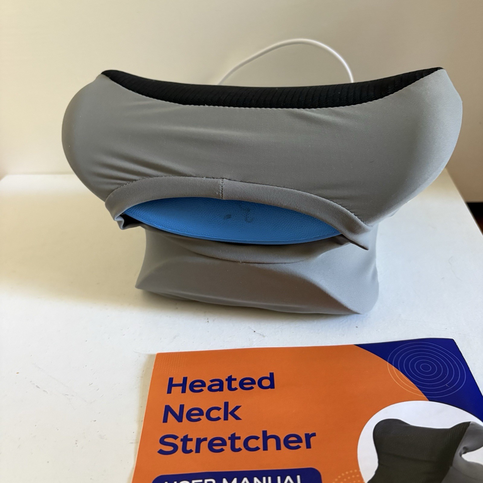 Neck Stretcher Heated for Pain Relief Cervical Traction Device Pillow Graphene