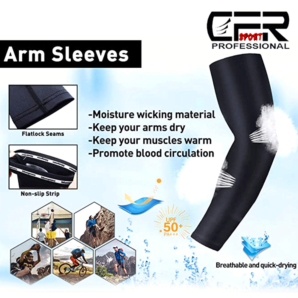 Elbow Brace Compression Support Arm Long Sleeve Tendonitis Reduce Joint Pain CFR