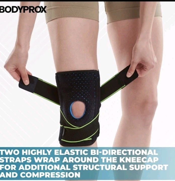 Knee Brace with Side Stabilizers & Patella Gel Pads for Knee Support