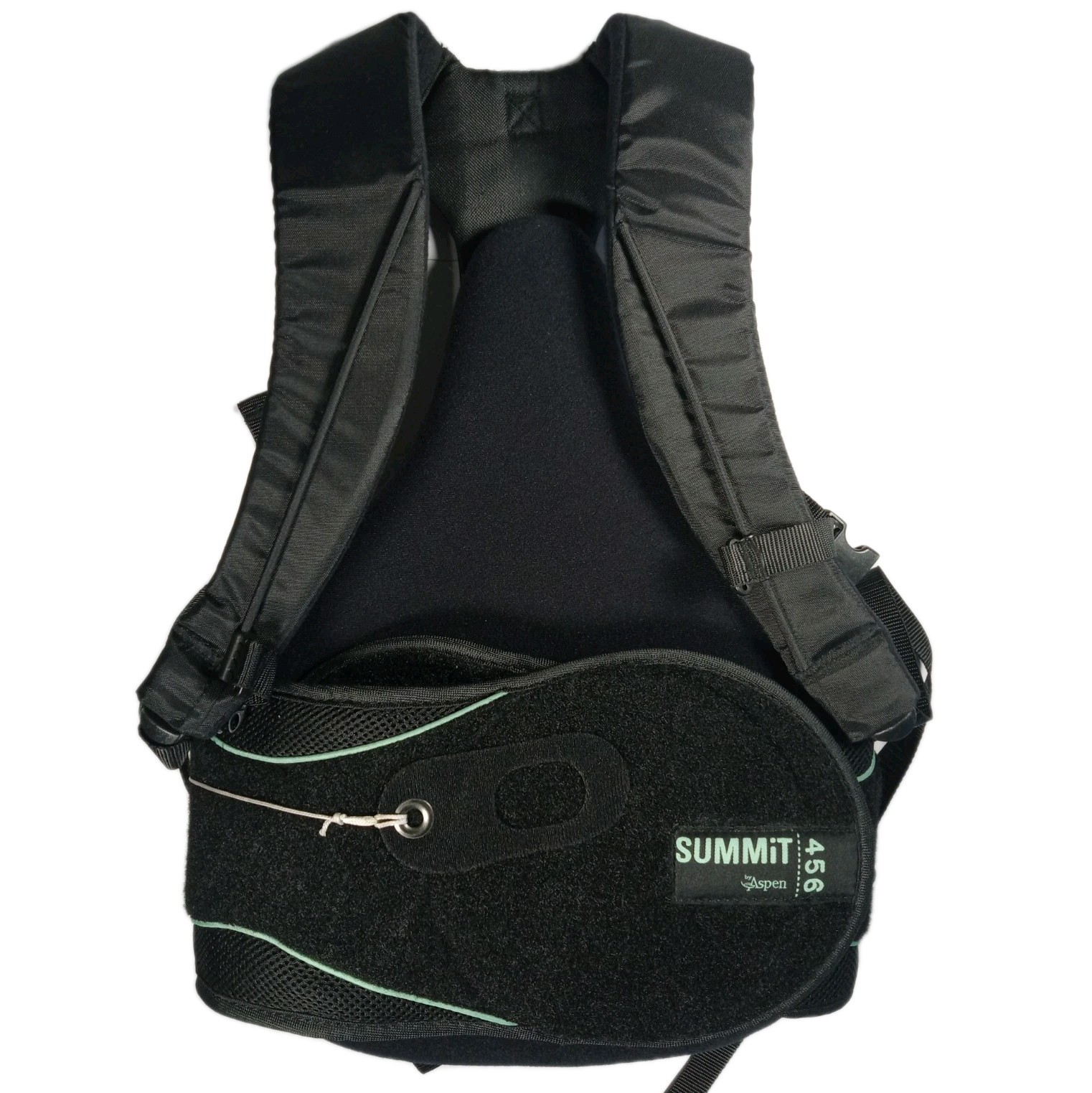 Aspen Medical Summit 456 Fully Adjustable Back Brace Black Size Small