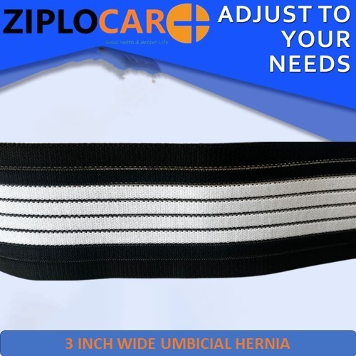 Umbilical Hernia Belt with Compression Pad, Adjustable Navel Support Binder
