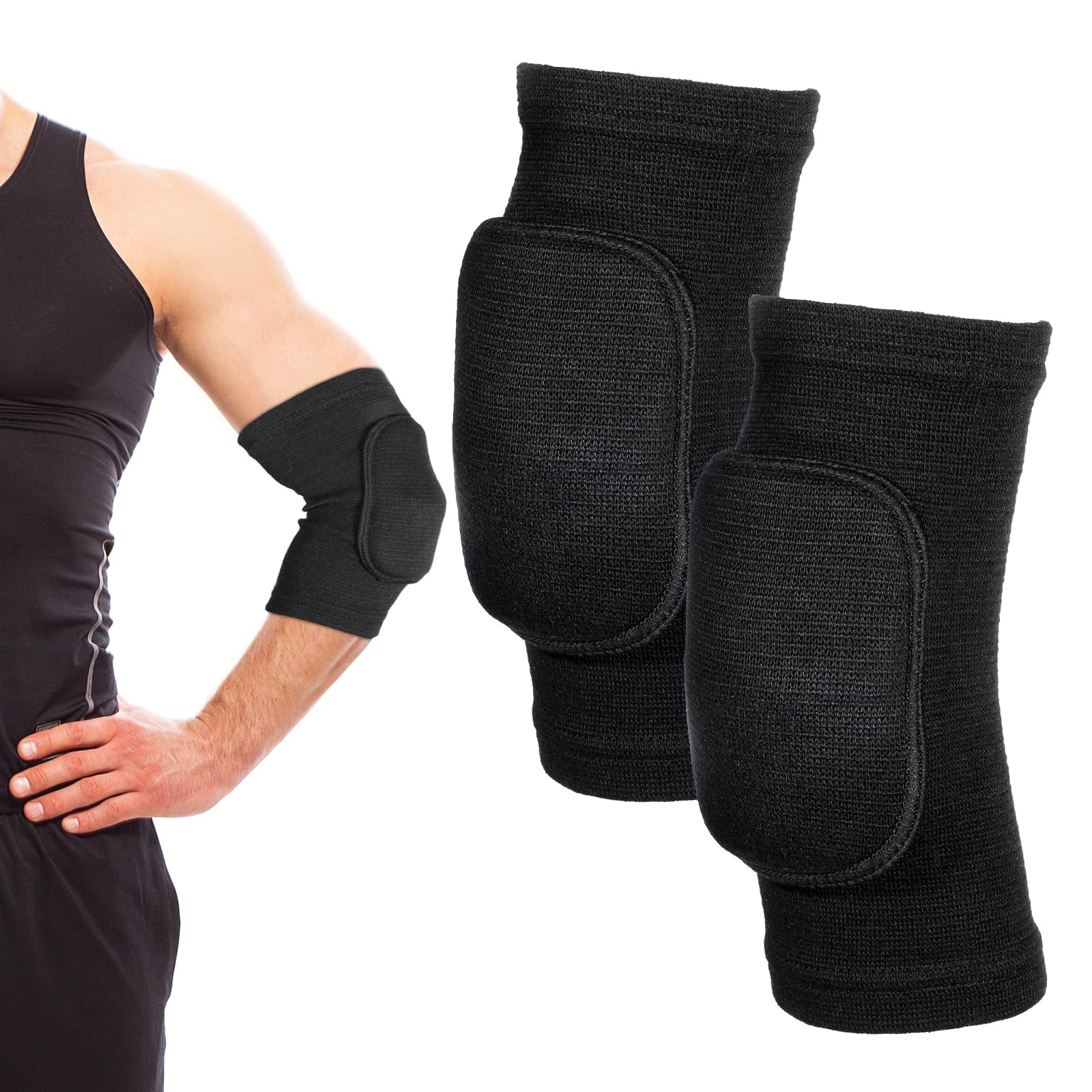 cobee 1 Pair Volleyball Elbow Pads, Arm Brace Ventilate Sport Elbow Protector…