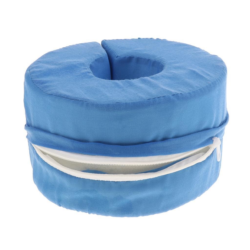 Blue Washable Foam Elevator Cushion Leg Rest Anti