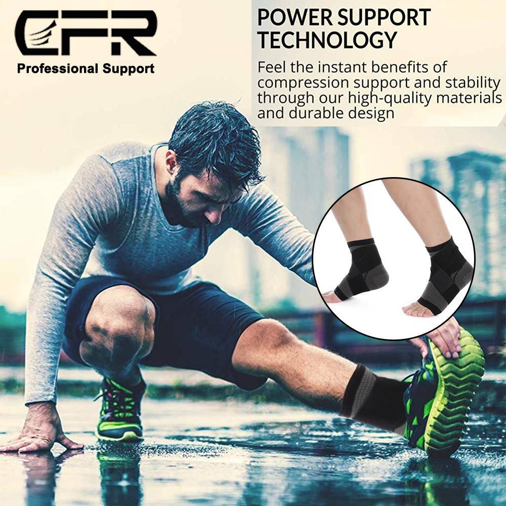 Adjustable Ankle Support Compression Strap Achilles Tendon Brace Sprain Sports