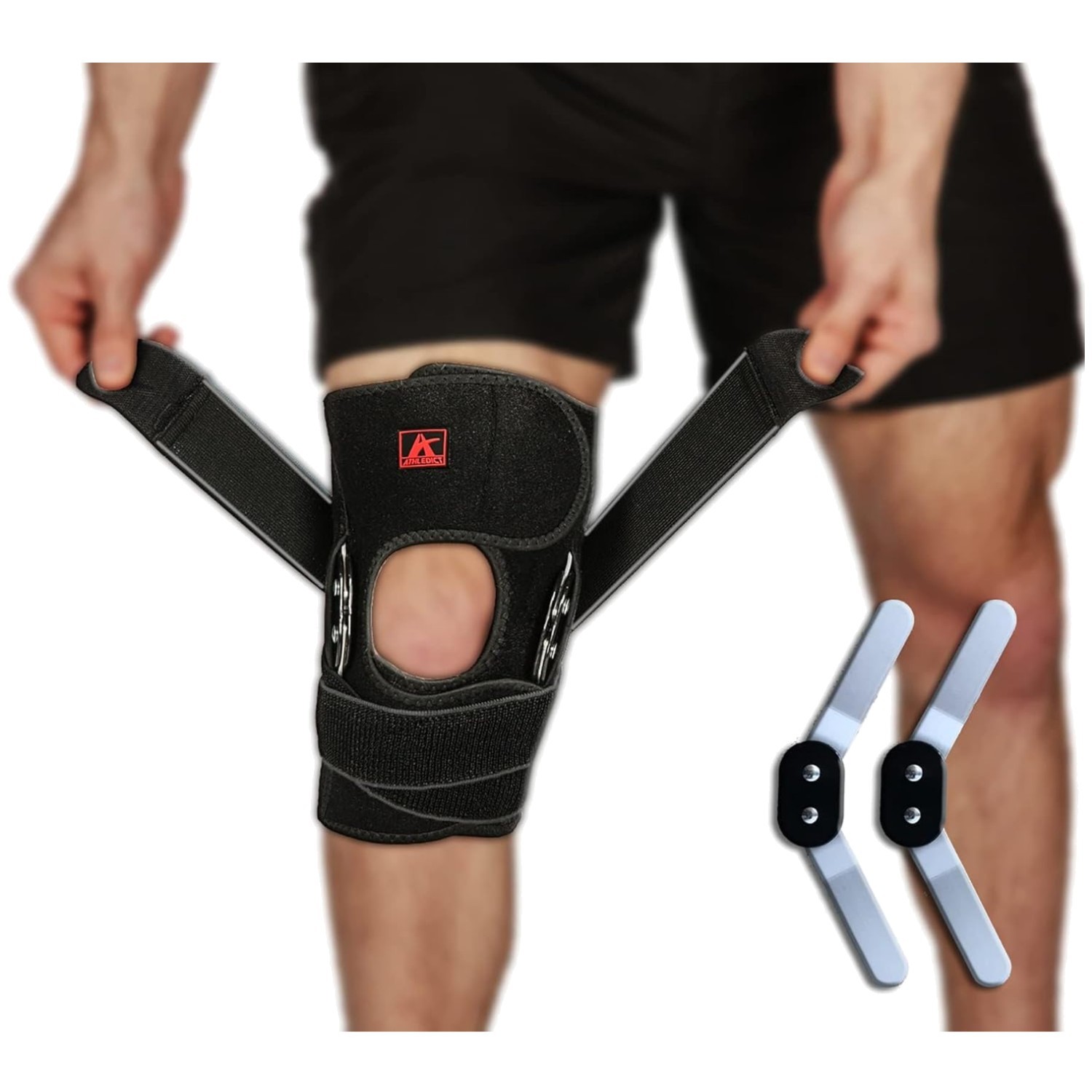 Adjustable Hinged Knee Brace – Protection & Pain Relief Wrap