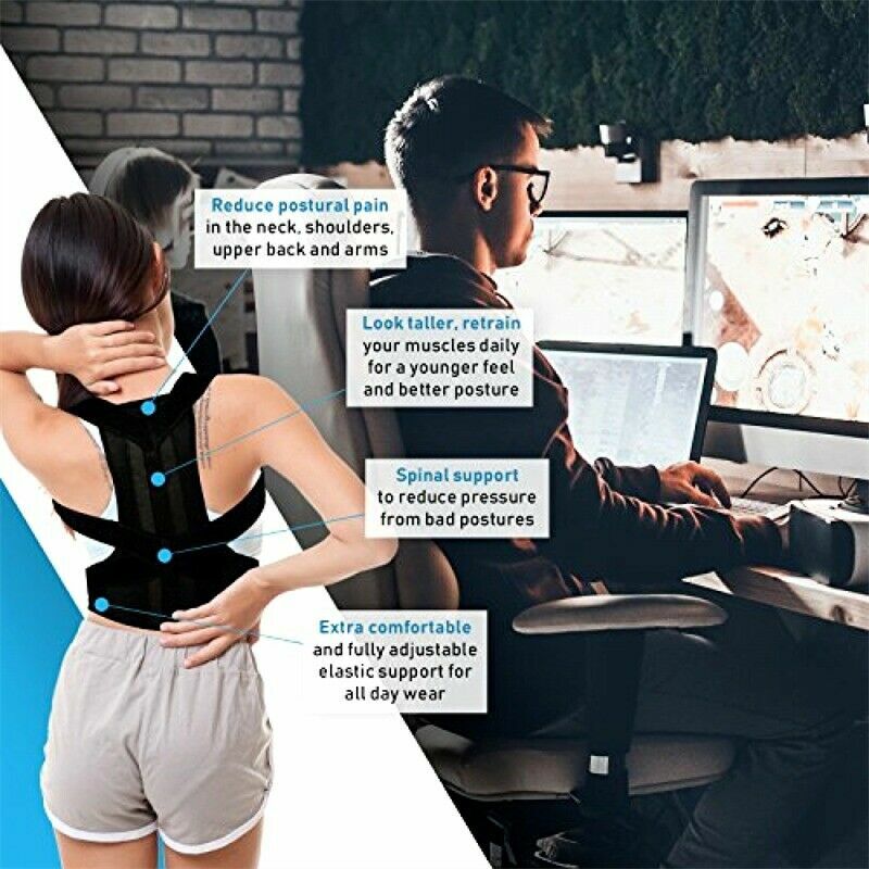 Hunchback Correction Belt Posture Corrector Adult Children Back Spine Support