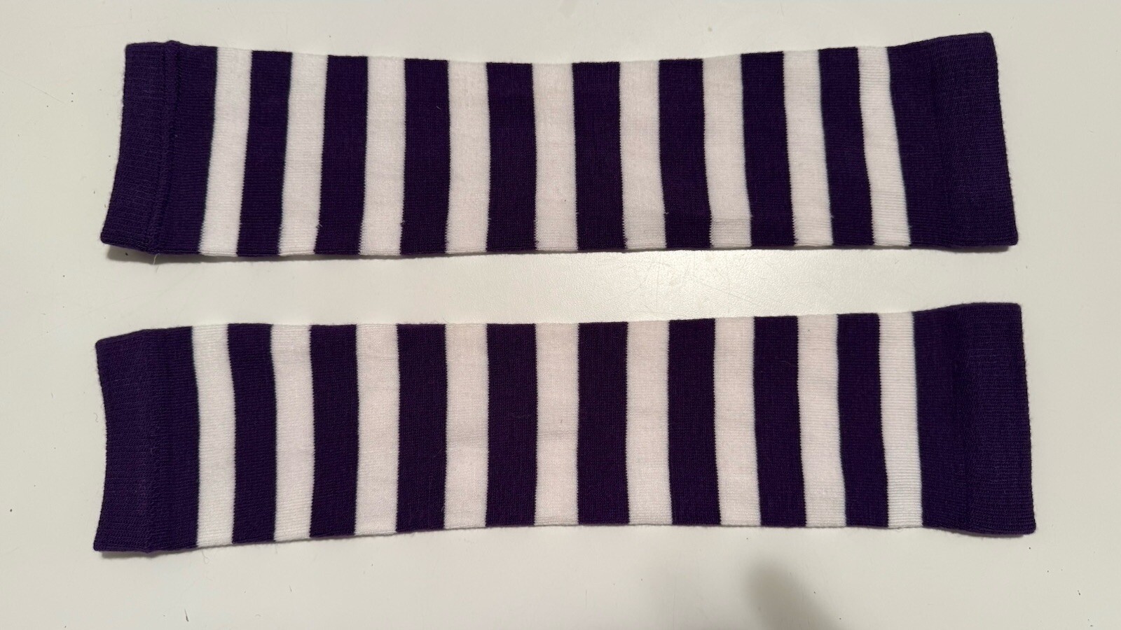 ADULT COMPRESSION PURPLE STRIPE ARMBANDS OS