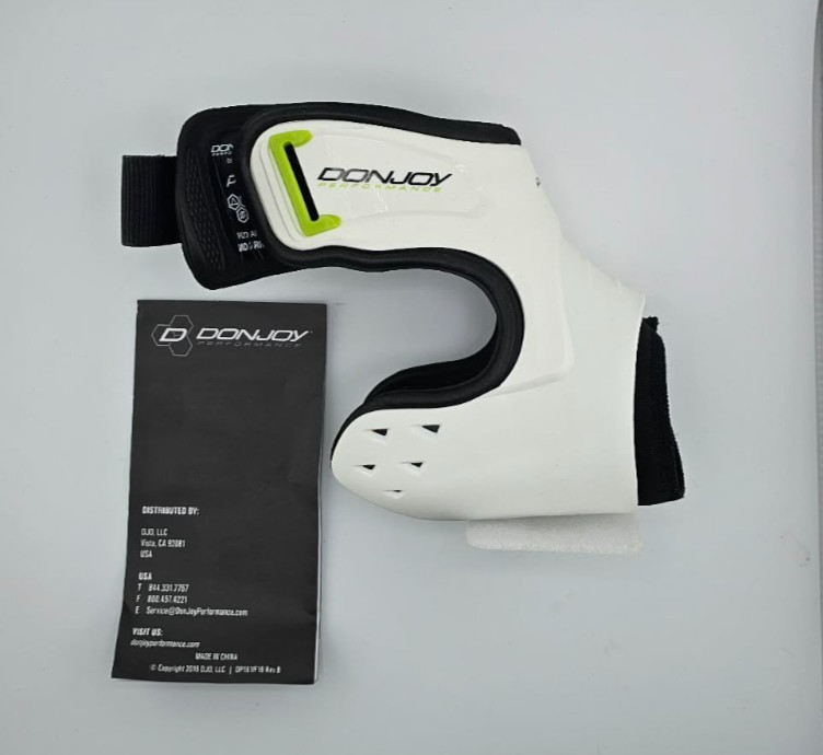 DONJOY-Pod® Right Ankle Brace, Sleek, Lightweight, White (OPEN BOX) See Descript
