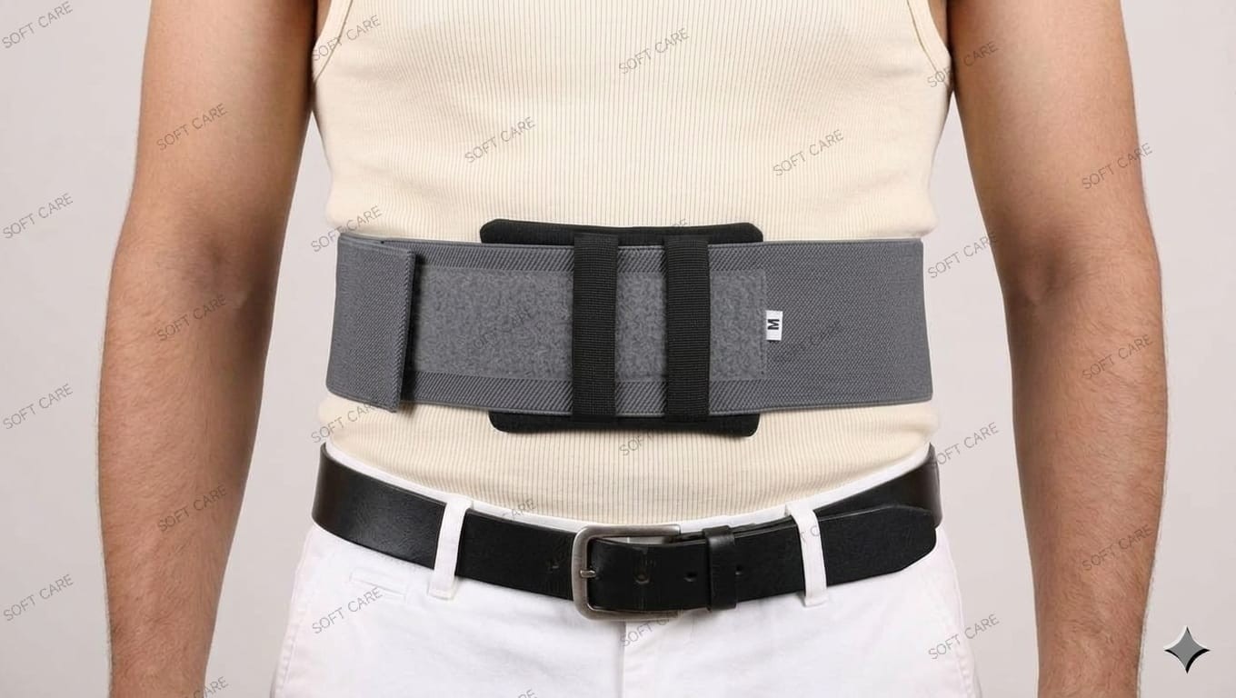 Compression Belt Umbilical Support Brace Medical Hernia Belt Ventral Hernia Belt