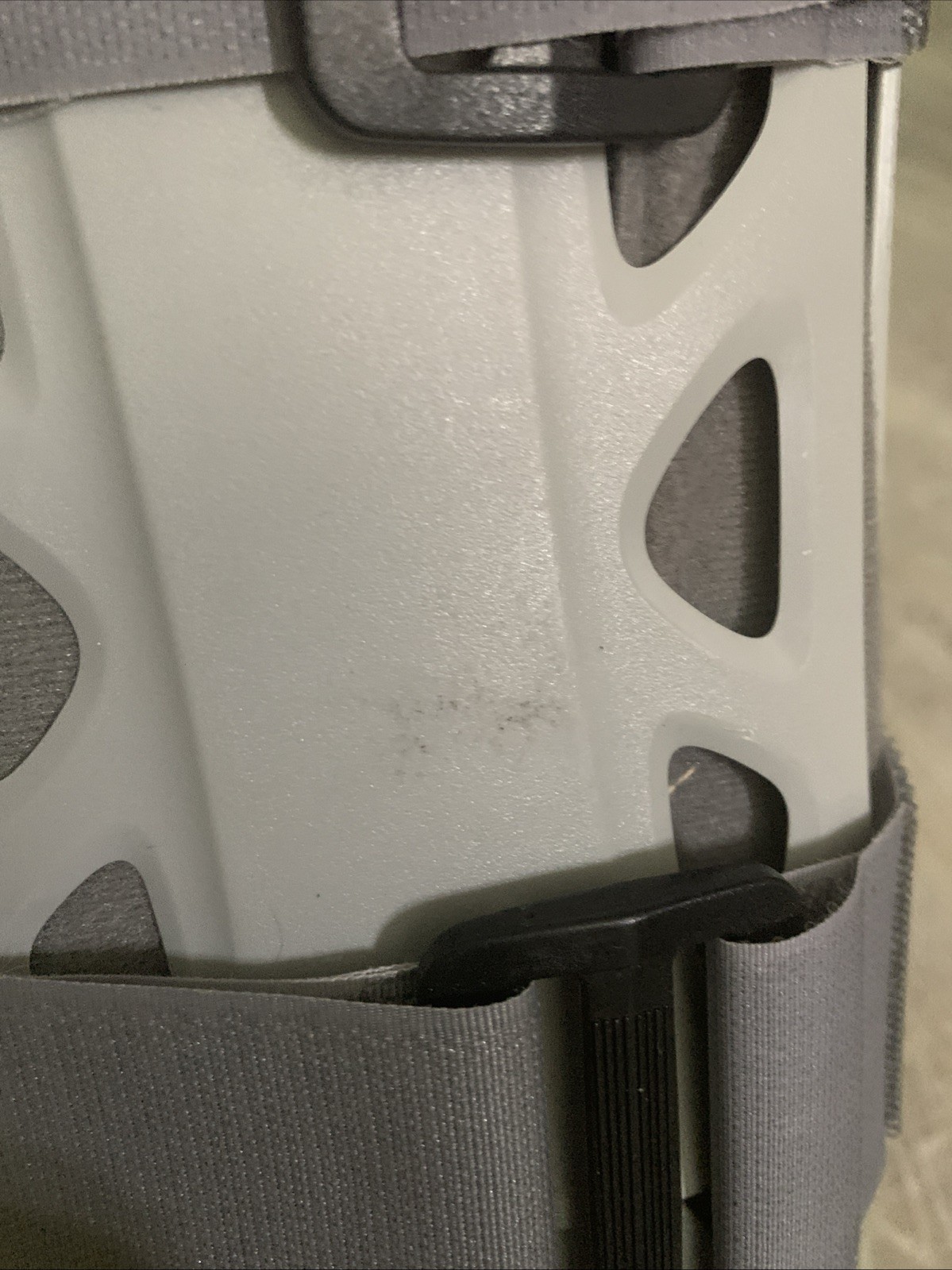 DJO Aircast AirSelect Standard Walking Brace Boot – LARGE Light GRAY