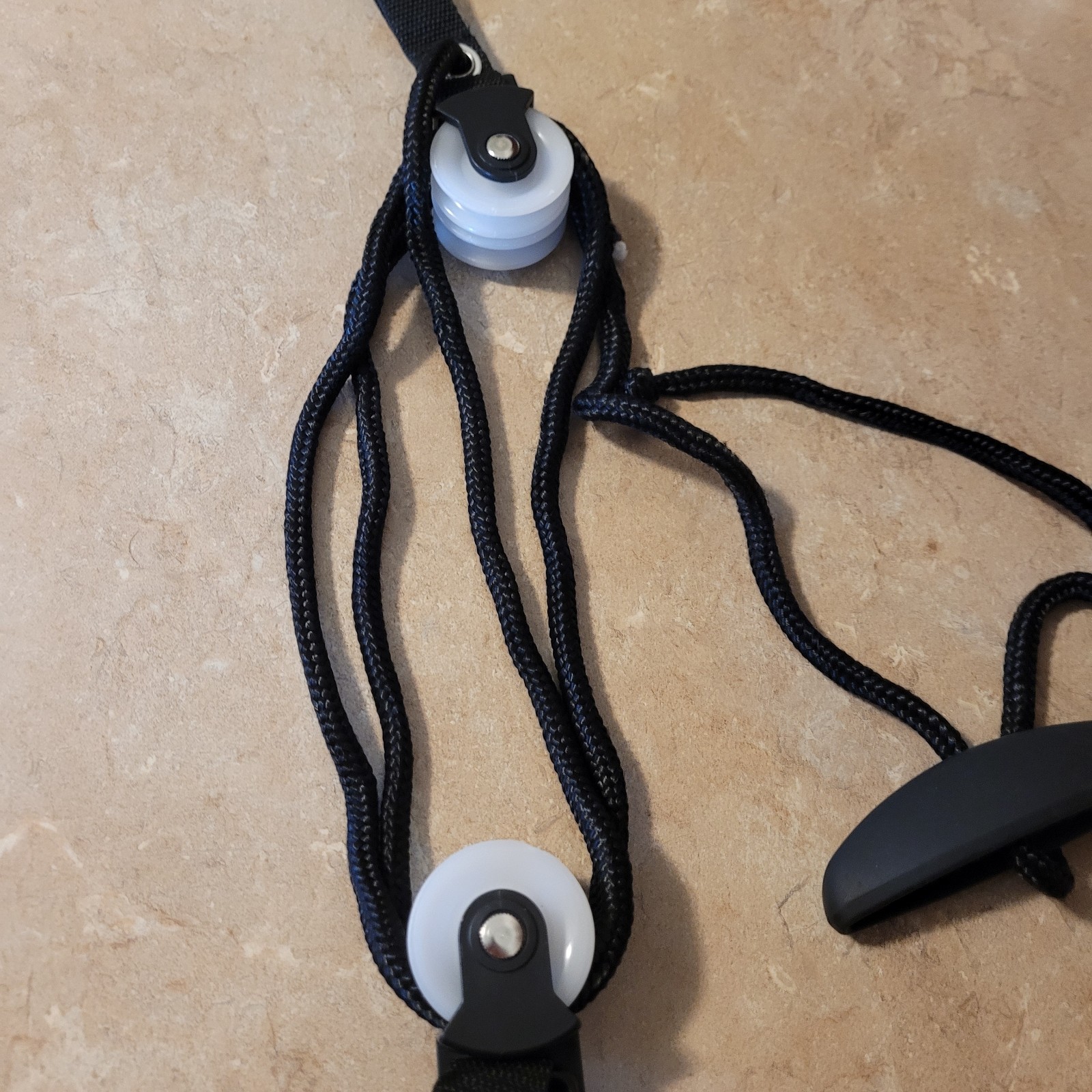 Knee Exerciser Pro Dual Knee Pulley Instructions Storage Bag