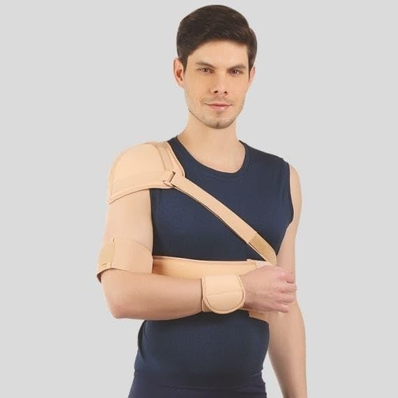 Shoulder Immobilizer with Support Brace | Suitable for Shoulder Brace for Broken