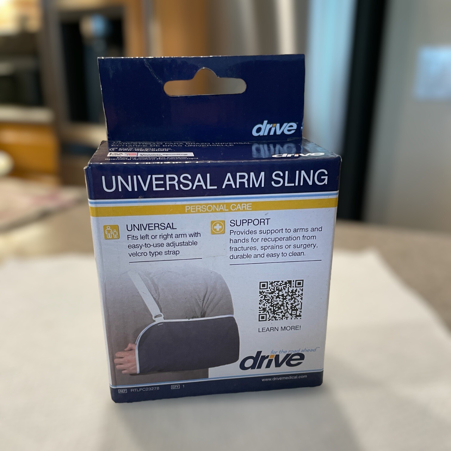 Drive Medical Universal Arm Sling, Blue