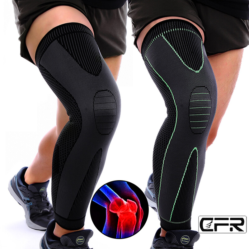 Leg Brace Thigh High Compression Sleeve Calf Support Socks Pain Relief Men Women