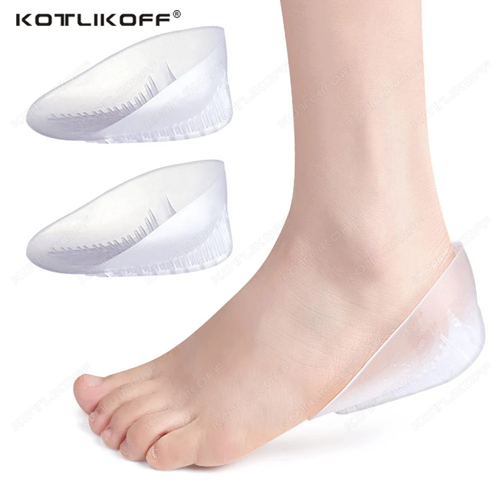 Gel Heel Cushion Inserts For Shoes Silicone Heel Cup Pads For Bone Spurs Pain