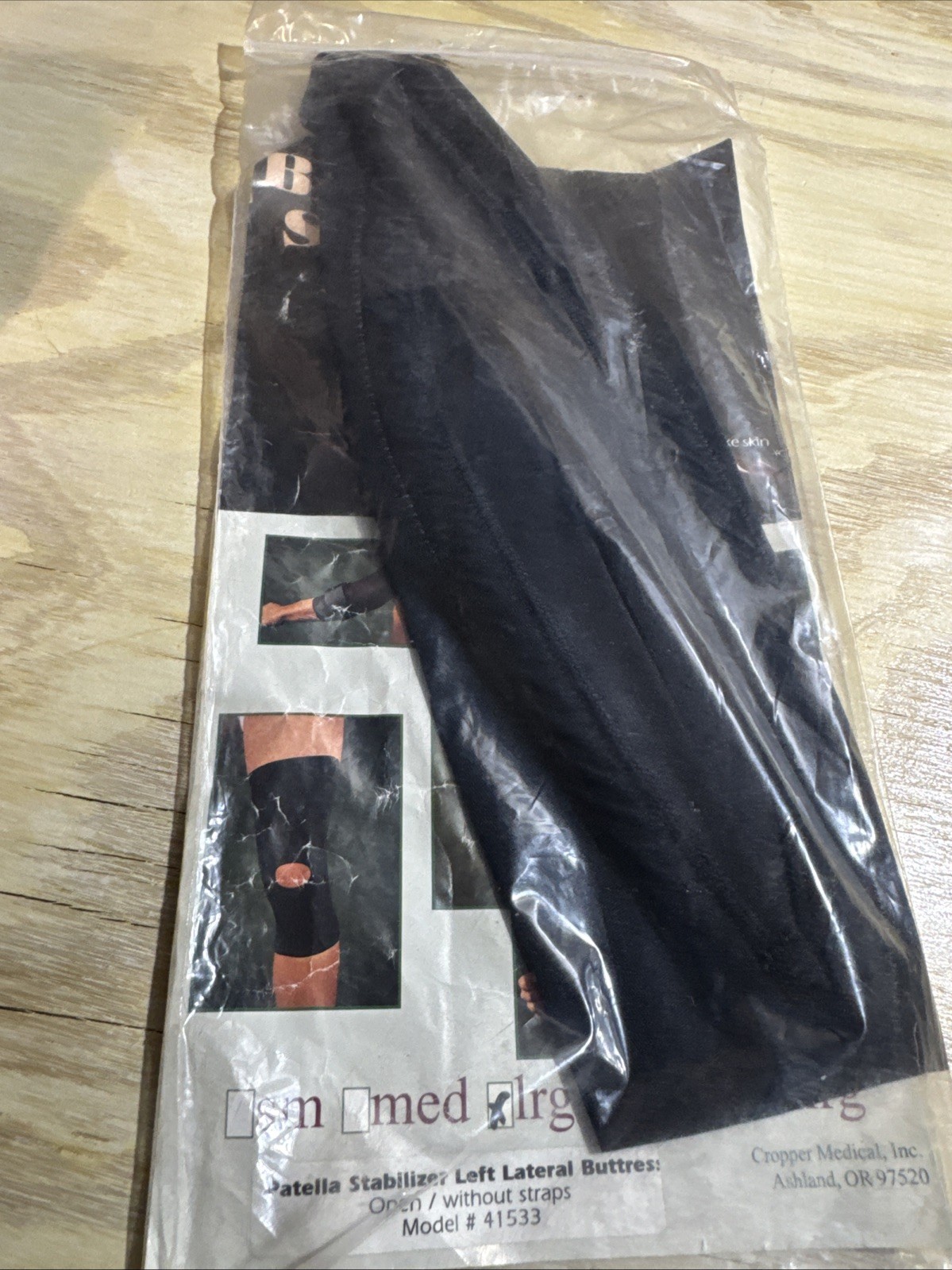 Bioskin Large Patella Stabilizer Left Lateral Buttress 41533