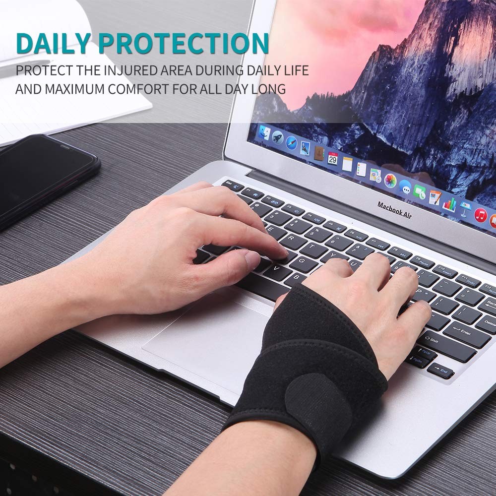Wrist Hand Brace Support Carpal Tunnel Sprain Arthritis Gym Splint Left / Right