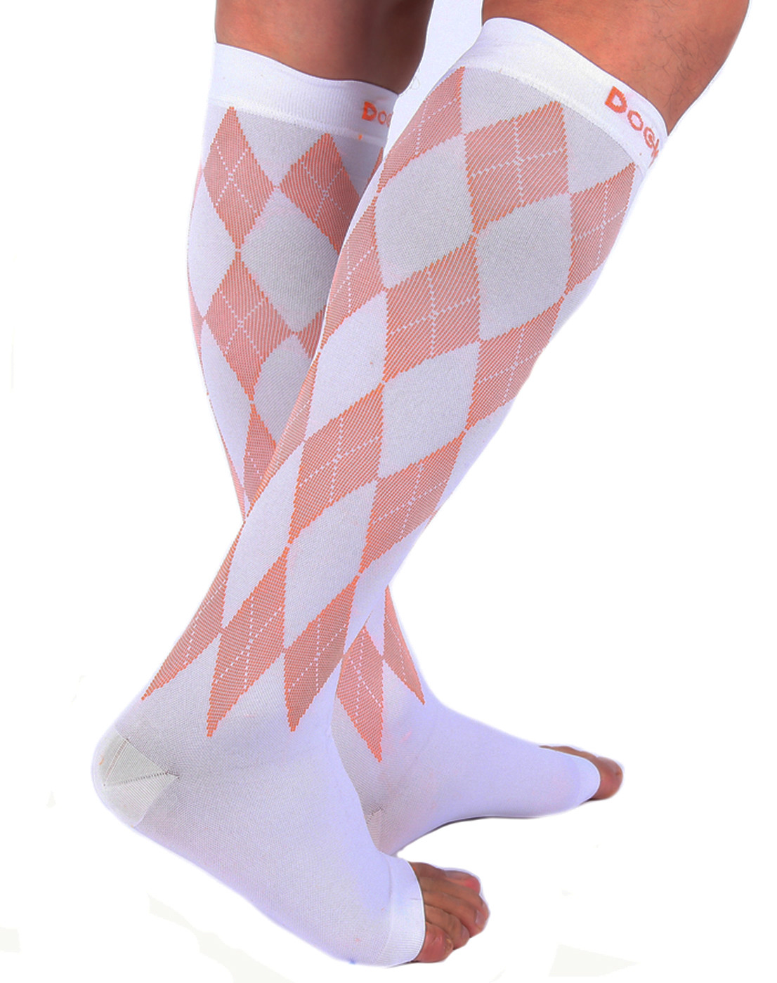 Doc Miller Socks Open Toe Compression Stockings 20-30MMHG Relieve Varicose Pain