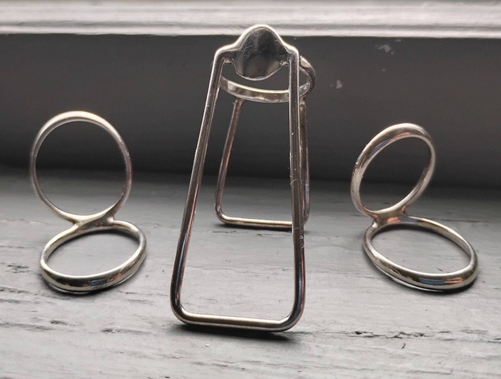 Medical Sterling Silver Ring Splints for Arthritis and Hypermobility