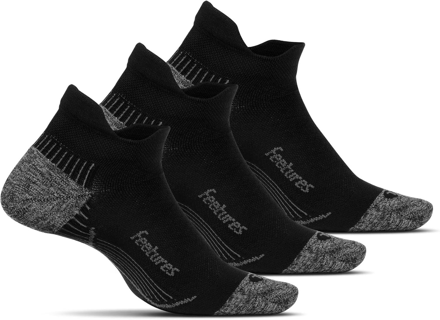 Plantar Fasciitis Relief Sock Light Cushion No Show Tab – Targeted Compression S